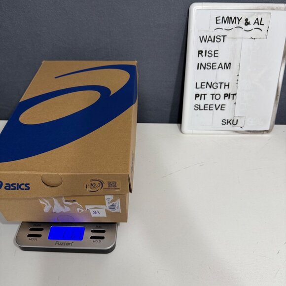 Asics Womens Versablast 4 Running Shoes Size 9 Gray White Gym Comfort 1012B775 - Picture 15 of 15